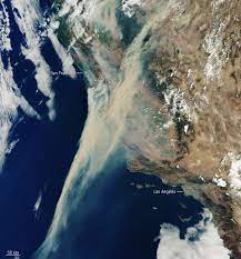 Throughout the year, 1,593,690 acres (6,449.4 km2) of land were burned. Esa California On Fire
