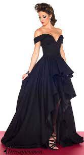 Black Prom Dress 2016 Off The Shoulder Long Prom Dresses High Low Prom Dress Evening Dress Prom Dresses Long Prom Dresses High Low Prom Dresses