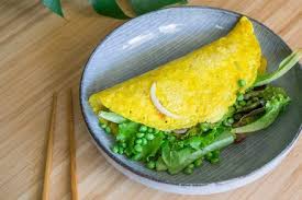 Recette De Banh Xeo Crepes Vietnamiennes Recette Saine Recette Banh Xeo Recette Recette Vegetarienne