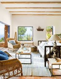 Simple Mediterranean Style Island Living On Tranquil Formentera Beach Bliss Living Summer Living Room Summer Living Room Decor Beautiful Living Rooms