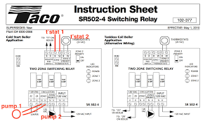 Taco Wiring Diagram Symbols Chart White Rodgers F19 0097