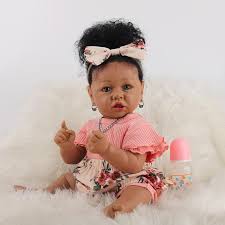 Buy 58cm African American Silicone Reborn Baby Dolls Lifelike Babies Toys Birthday Gift At Affordable Prices Free Shipping Real Reviews With Photos Joom