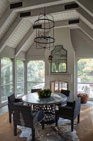 45 Amazingly Cozy And Relaxing Screened Porch Design Ideas House With Porch Screened Porch Designs Porch Design