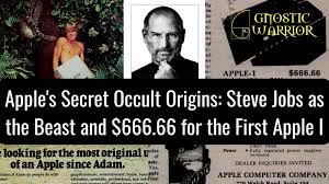 Apple's Secret Occult Origins: Steve Jobs as the Beast and $666.66 for the  First Apple I | Gnostic Warrior By Moe Bedard