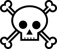 Download files and build them with your 3d printer, laser cutter, or cnc. Resultado De Imagem Para Caveira Com Dois Ossos Cruzados Simple Skull Skull And Crossbones Pirate Signs