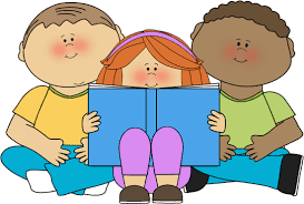 Kids Reading Clip Art - Kids Reading Image
