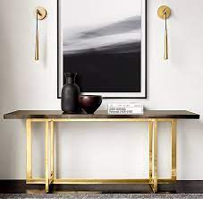 Free shipping on all textiles. Rh Modern S Linear Live Edge Console Table Designed By Barlas Baylar Exclusively For Rh And Handcraft Modern Console Tables Contemporary Console Modern Console