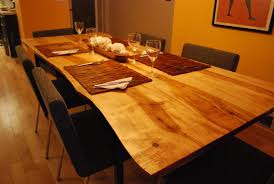 Today's video is a dollar tree dining room table decor. Live Edge Ash Harvest Table Dining Room Table Craftsman Dining Room Toronto By Tree Green Team Houzz