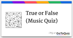 Sep 22, 2020 · true or false trivia is great for many who might struggle a bit with memory. True Or False Music Quiz