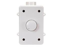 To control the volume, i use a resistor and potentiometer to form a voltage divider. Outdoor Speaker Volume Controller Rms 100w White Walmart Canada