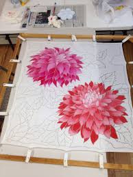 Learning To Paint On Silk Fun Saree Painting Silk Painting Techniques Silk Scarf Painting