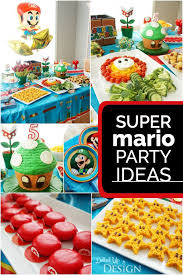 10 Birthday Parties Thrown For Boys Boy Birthday Party Ideas And Supplies Super Mario Bros Birthday Party Mario Birthday Party Super Mario Party