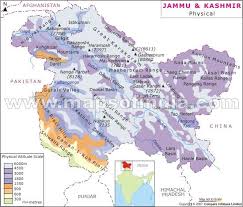 It is part of the larger kashmir region, which has been the subject of dispute between india, pakistan, and china since the 1947 partition of the subcontinent. Jammu Kashmir Physical Map Physical Map Map World Map Wallpaper