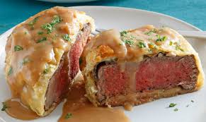 Allow each wellington to rest at least 10 minutes before cutting into it. Beef Wellingtons With Gorgonzola And Madeira Wine Sauce Recipe Girl