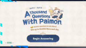 All of the options are true. Genshin Impact A Thousand Questions With Paimon Answers Guide