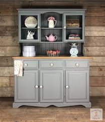Welsh Dresser Painted Grey Furniture Dresser Design Sitting Room Decor
