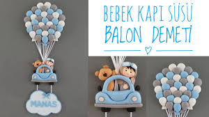 Oda dekorasyonunda yararlanabileceğiniz bu iki fikirden biri raf. Bebek Kapi Susu Balon Demeti Diy Kendin Yap Felt Balloon Home Decor Youtube