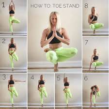 Yoga Alignment Tips Tutorials On Instagram Toe Stand A Pose That Really Tests Your Balance Play Around W Yoga Poses Advanced Cool Yoga Poses Yoga Tutorial