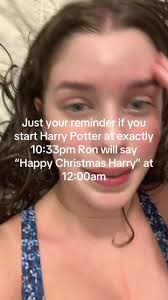 Happy christmas ron! #harrypotter #christmas #fypp #christmastok #teengirl  #yay