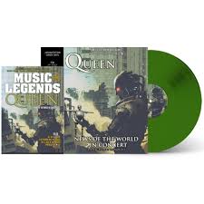 Containing the hit songs we will rock you, we are the champions and spread your wings, it went 4x platinum in the united states. Queen News Of The World In Concert Green Vinyl Magazine Edition Vinyl Mag Lp 2020 Eu Original Hhv