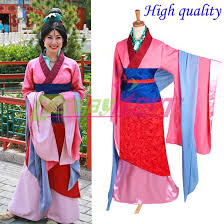 Hot Selling Custom Made Hua Mulan Costume Mulan Dress Halloween Dress Movie Cosplay Costume In Costumes Acces Disney Dresses Cosplay Costumes Halloween Dress