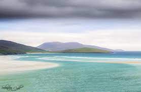 Print Canvas Luskentyre Beach Wall Art Isle Of Harris And Etsy Seascape Wall Art Beach Wall Art Isle Of Harris