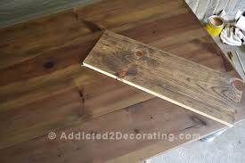 My Experience Staining Wood With Tea Steel Wool And Vinegar Addicted 2 Decorating Steel Wool And Vinegar Diy Wood Stain Staining Wood