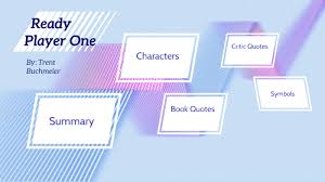 Ready Player One Book Project By Trent Buchmeier If i was feeling depressed or frustrated about my lot in life, all i had to do was tap the player one button, and my. ready player one book project by trent