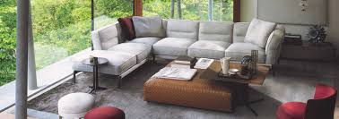 This living room furniture style offers versatile modular design, a plus if you enjoy rearranging your decor. Modern L Shape Sofas Flexform