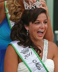 A Little Girls Dream, At the Chatham Illinois Sweet Corn Festival Bethany  Williams (age 17) is crowned Miss Chatham Sweet Corn