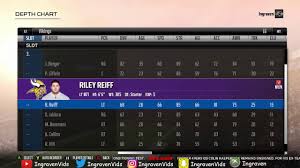 Madden 18 Best Vikings Depth Chart Setup Full Roster Breakdown In M18