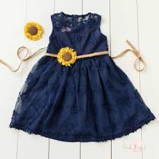 Flower Girl Dress Rustic Flower Girl Dress Country Flower Girl Burlap Flower Flower Girl Dresses Blue Navy Blue Flower Girl Dresses Flower Girl Dresses Navy