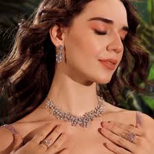 Crystal Bloom AD Statement Set