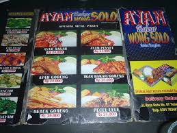 We did not find results for: Wong Solo Menu Picture Of Ayam Bakar Wong Solo Kuta Tripadvisor