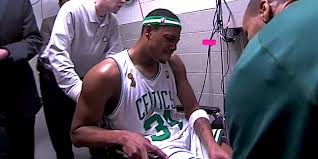 Lakers won but paul pierce scored 42 points in a very efficient outing. Paul Pierce Admits Wheelchair Game Injury Was For Bathroom Break