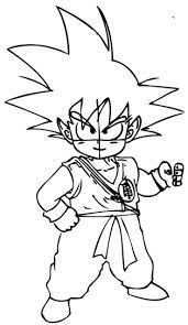 I was drawing other styles, mainly my own and i also didn't. How To Draw Son Goku As A Child From Dragon Ball Z With Drawing Lesson How To Draw Step By Step Drawing Tutorials