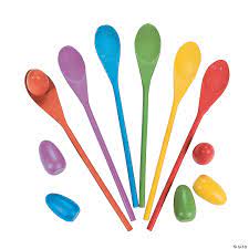 The sugar spoon is actually a versatile utensil that frequently comes in handy. Egg Spoon Game Oriental Trading