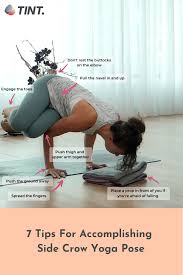 Side Crow 7 Tips For Accomplishing This Yoga Pose Crow Yoga Side Crow Pose Yoga Crow Pose