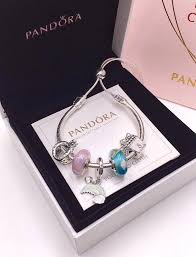 Pandora Rainbow Popcorn Crown Sliding Charm Bracelet Pandora Bracelet Charms Pandora Jewelry Pandora Bracelet Designs