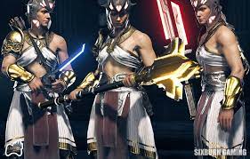 I mainly focus on using the sword but you can switch it out for another weapon if you like. Forge Of Atlantis S Weapon Configurations Assassin S Creed Odyssey
