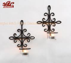 This item comes shipped in one carton. Set Of 2 Metal Wall Sconce Candle Holder Tealight China Wall Sconce And Wall Sconce Candle Holder Price Made In China Com