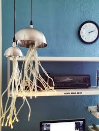 Stranne Jellyfish Lamp Ikea Hackers Jellyfish Lamp Diy Jellyfish Diy Lighting