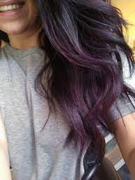 Subtle Purple Ombre Hair N Makeup Pinterest Pepis Haircuts Subtle Purple Hair Hair Styles Plum Hair