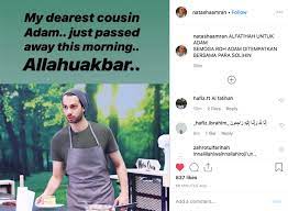 Chef selebriti, chef adam mahamed ismail atau lebih dikenali sebagai adamdidam meninggal dunia pada usia 29 tahun. Chef Selebriti Adamdidam Meninggal Dunia Semasa Mstar