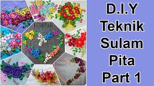 Cara membuat obat bius ampuh. Diy Teknik Sulam Pita Part 1 Youtube