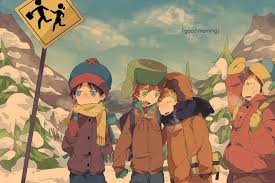 Animated series created by trey parker and matt stone that is broadcast on comedy central in america and various other channels in other countries. South Park Anime Style Anime Amino