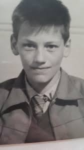 This was me in about 1958. School photo outside the heads office. I was sat  next to John Chivers of Verna road