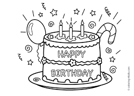 Crafts,actvities and worksheets for preschool,toddler and kindergarten.free printables and activity pages for free.lots of worksheets and coloring pages. Birthday Cake Coloring Pages Free Coloring And Drawing
