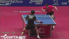 Earl woods put a golf club in tiger's hands before he was. Table Tennis Gif Find On Gifer