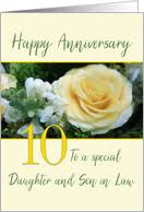 Keep your promise to love and regard each. Year Specific Wedding Anniversary Cards For Daughter And Son In Law From Greeting Card Universe